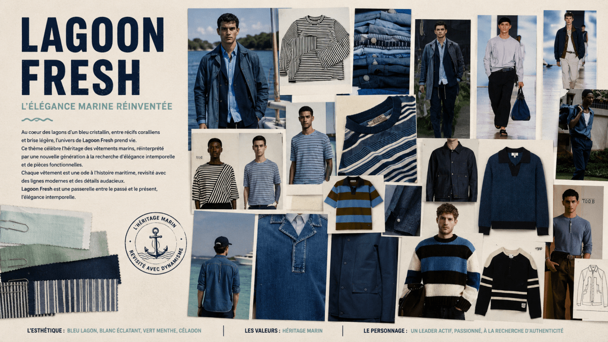 Fresh Lagoon : l’élégance marine réinventée pour l’été - Mat de Misaine