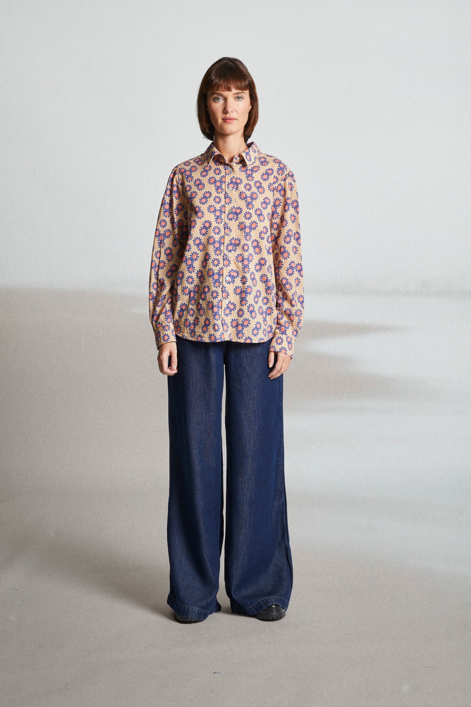 CADRAN cotton voile shirt