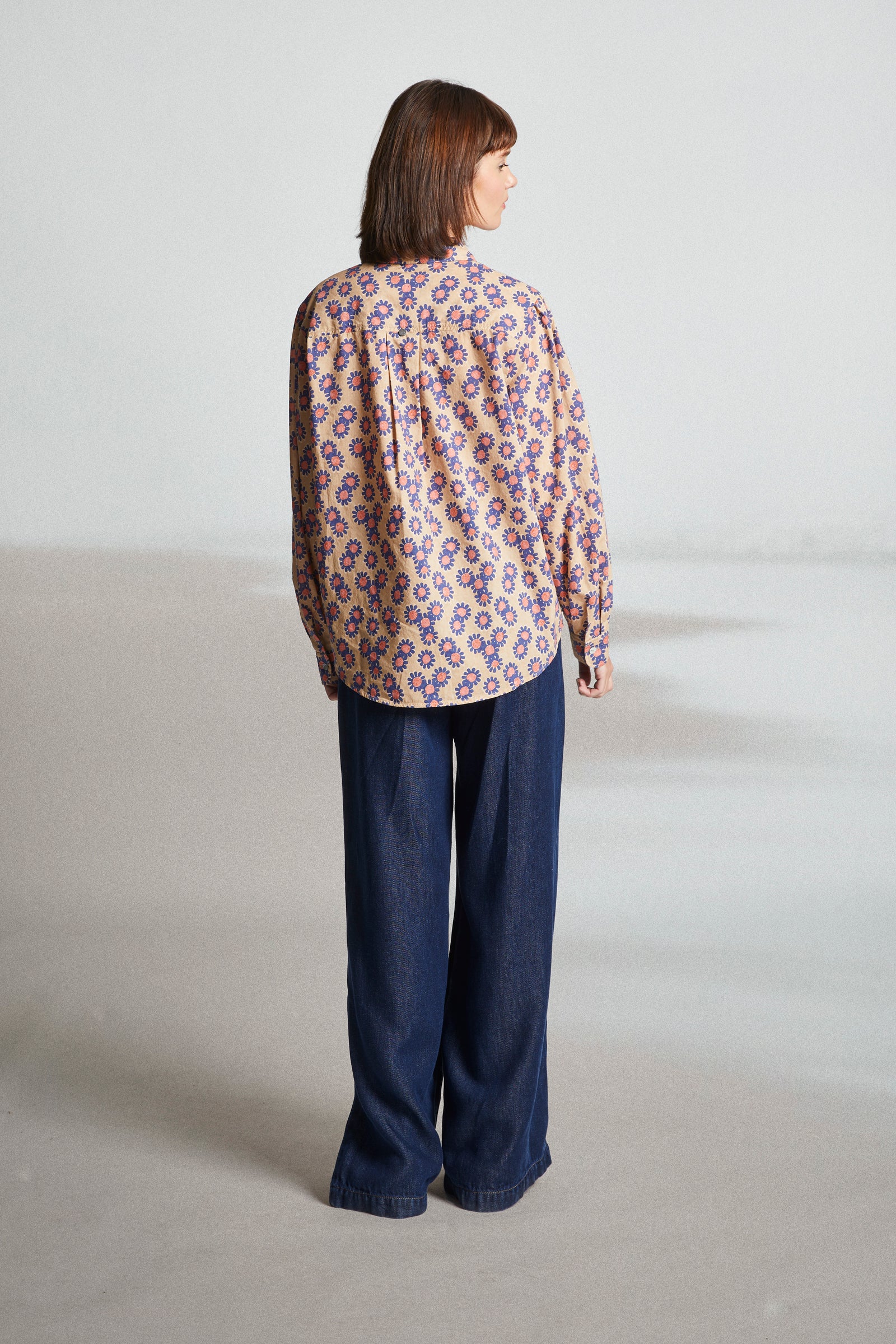 CADRAN cotton voile shirt