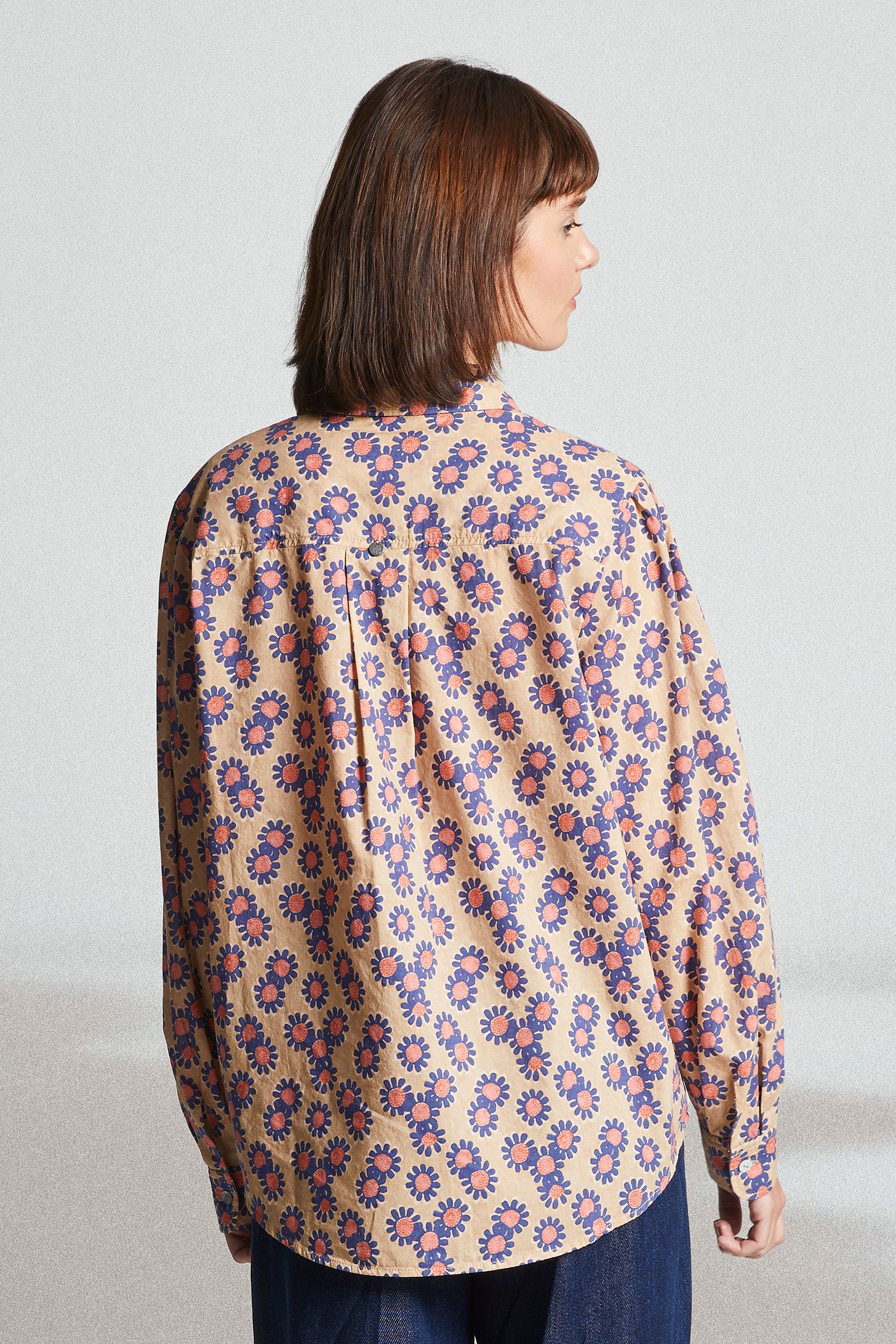 CADRAN cotton voile shirt