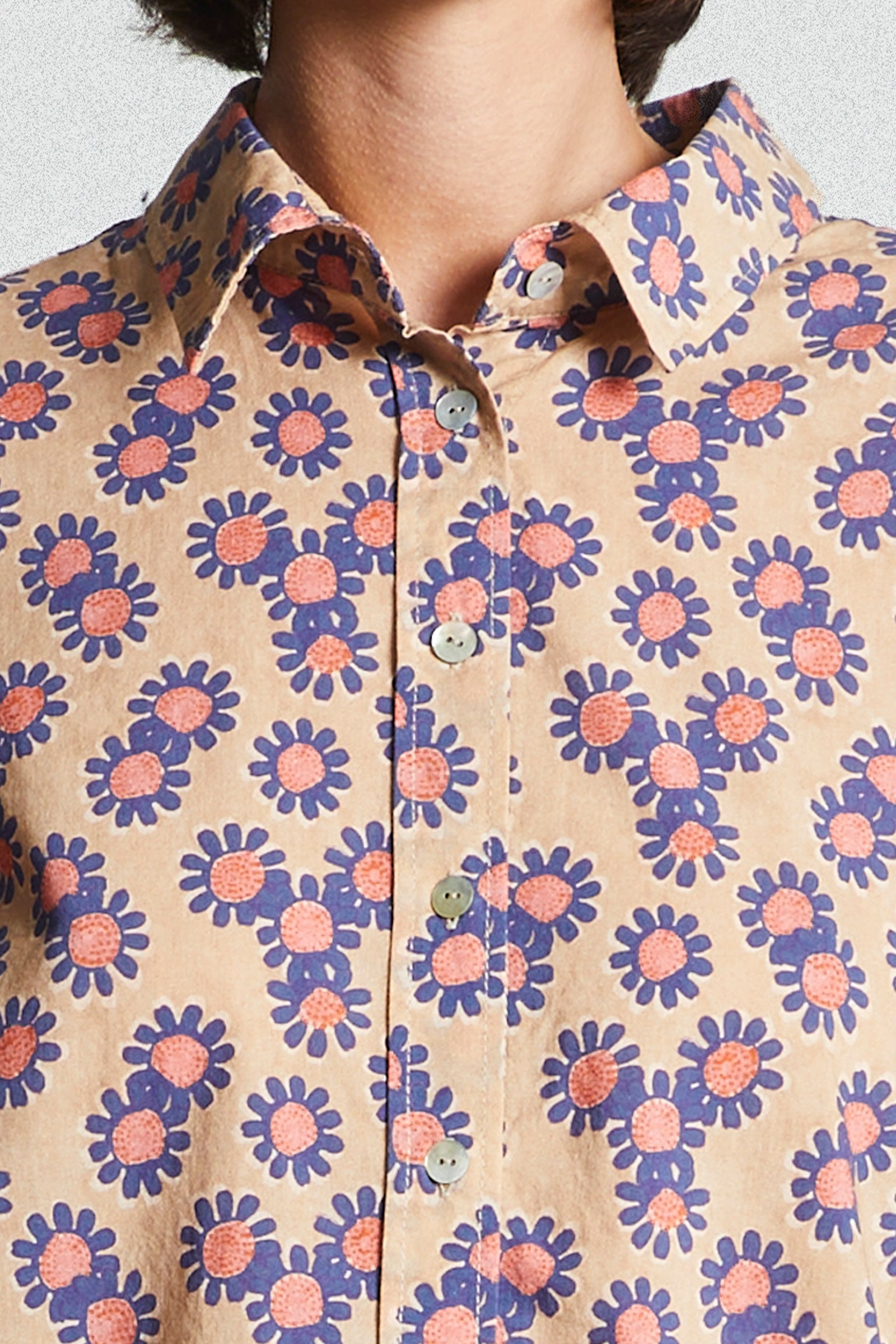 CADRAN cotton voile shirt