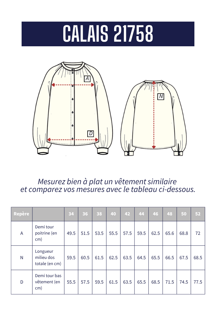 CALAIS Blouse