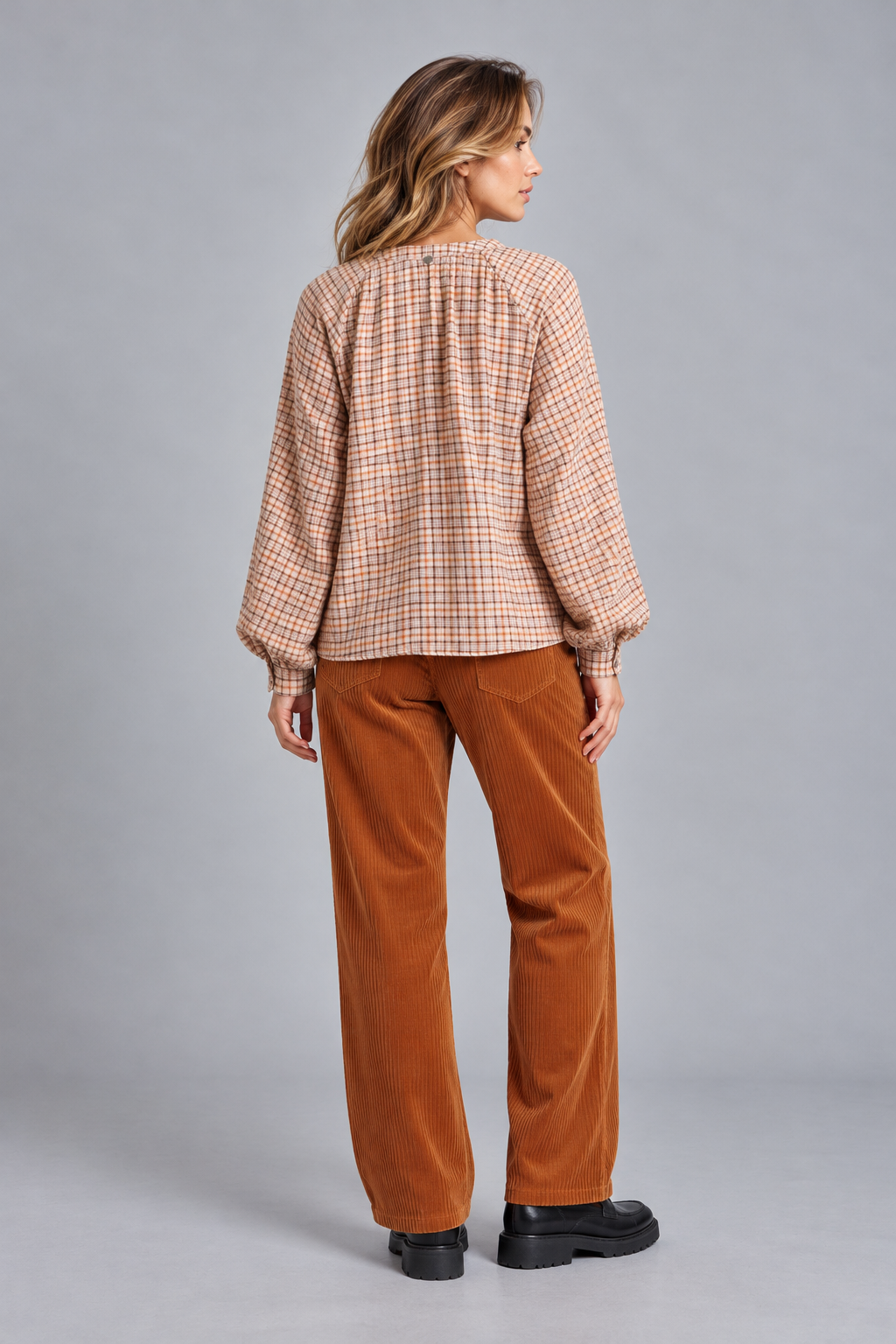 Blouse à carreaux CALGARY