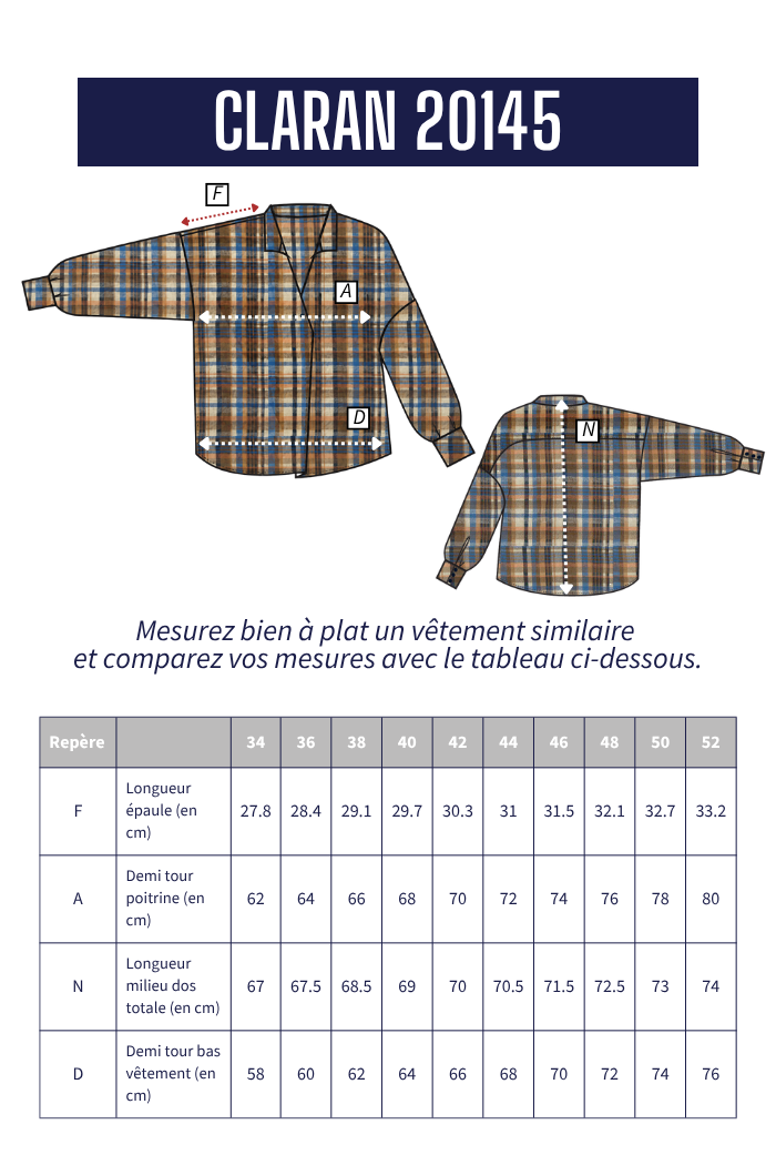 CLARAN Checked Shirt