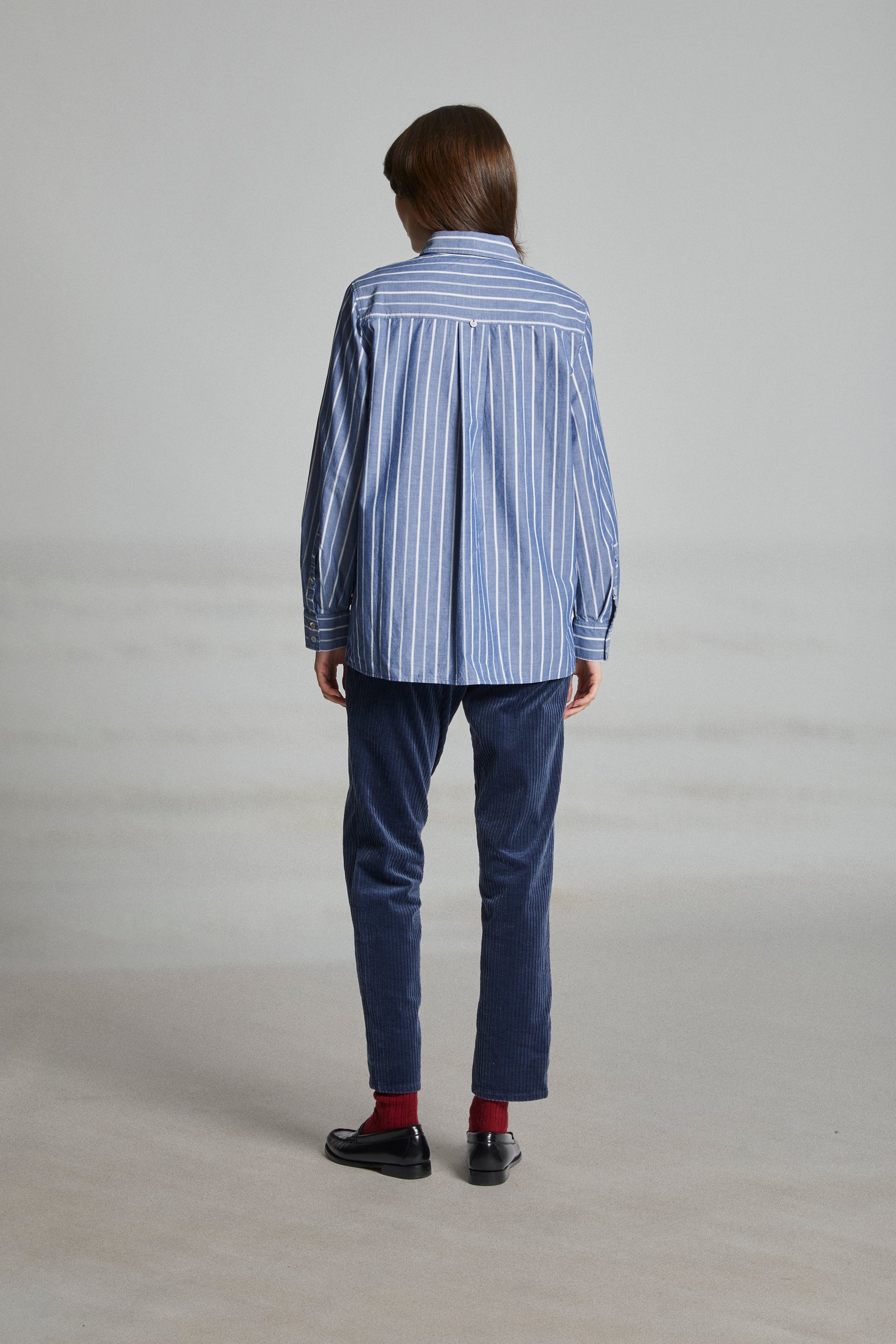 Chemise rayée en coton CORDOVA