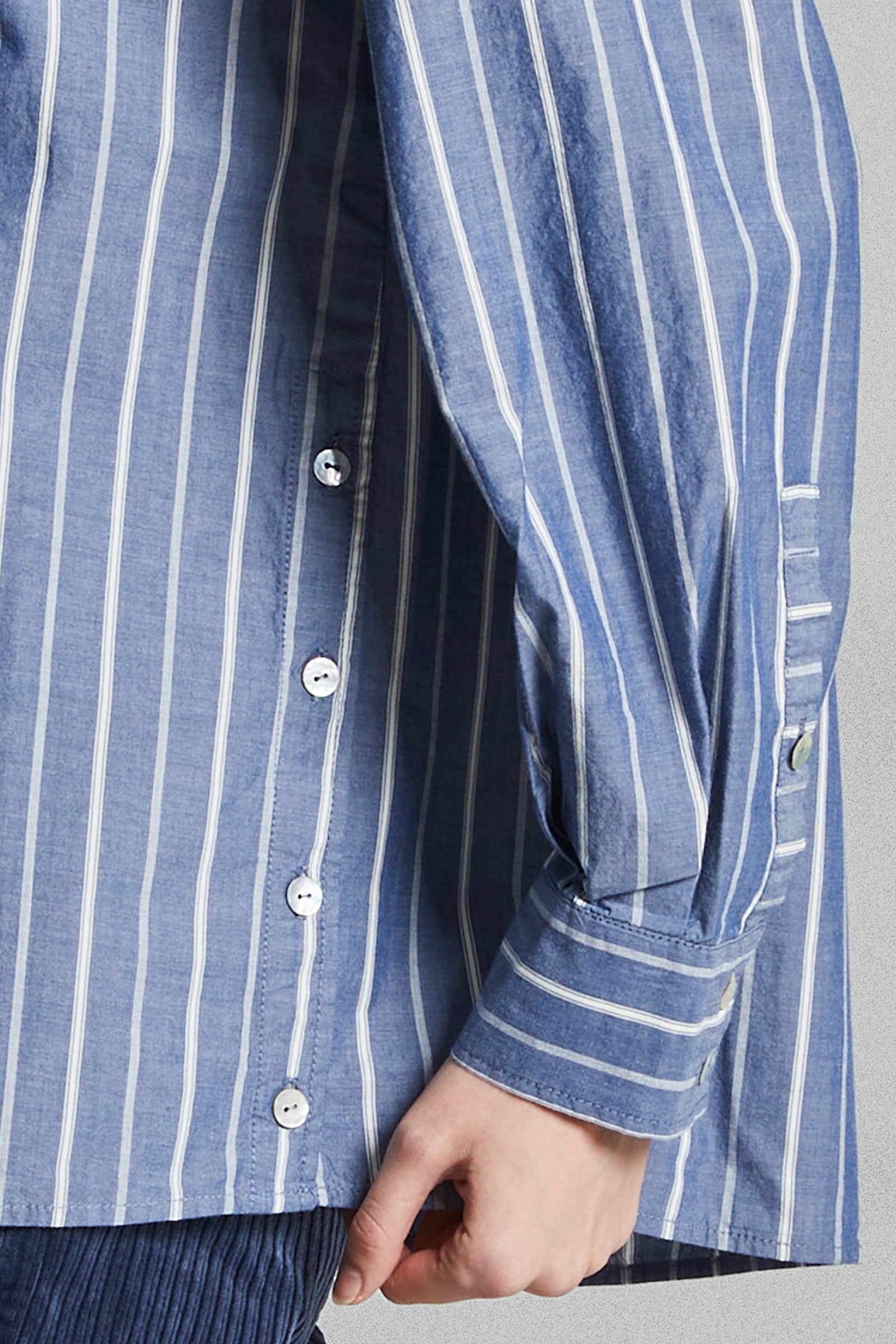 Chemise rayée en coton CORDOVA