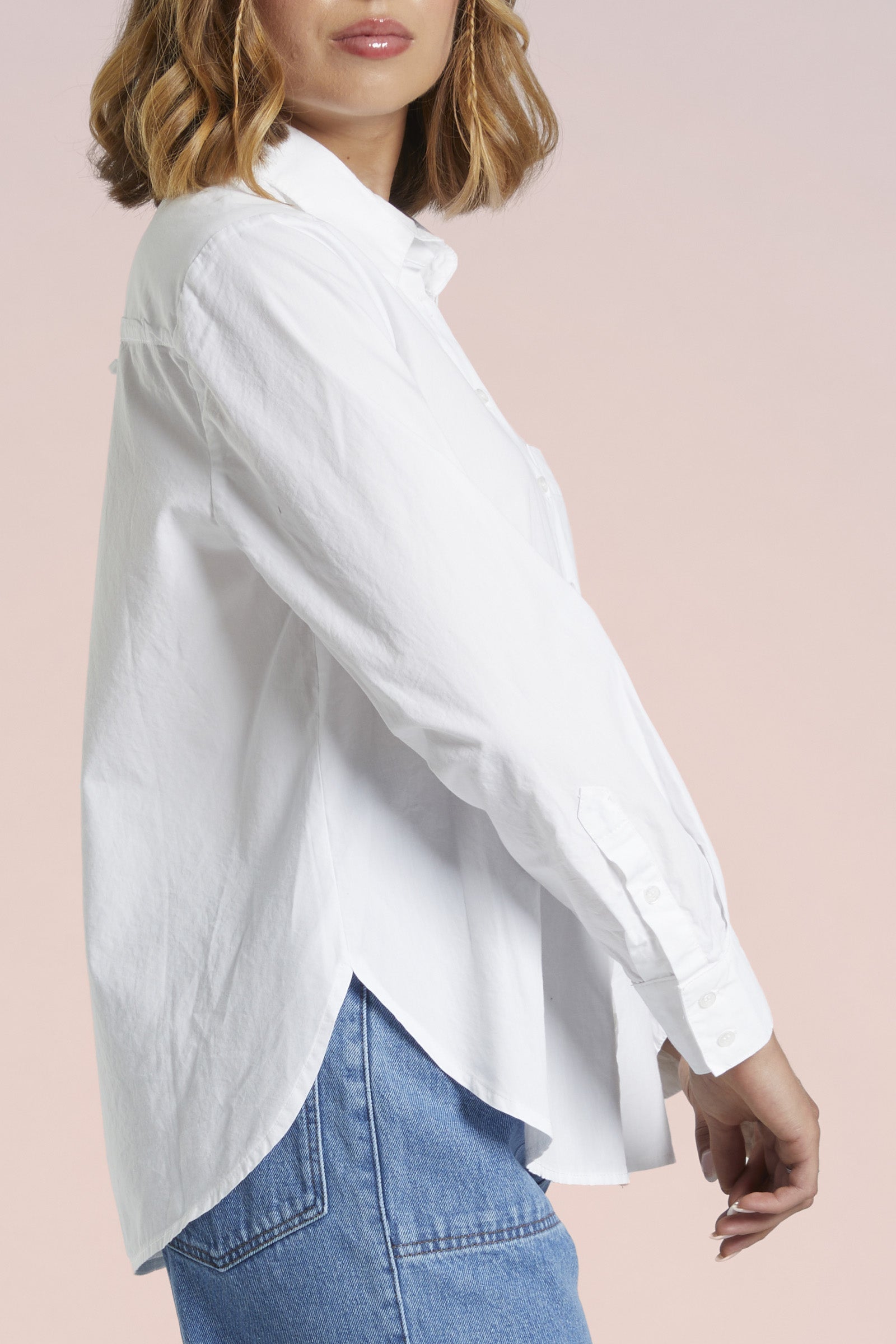 Chemise en popeline de coton CUBA