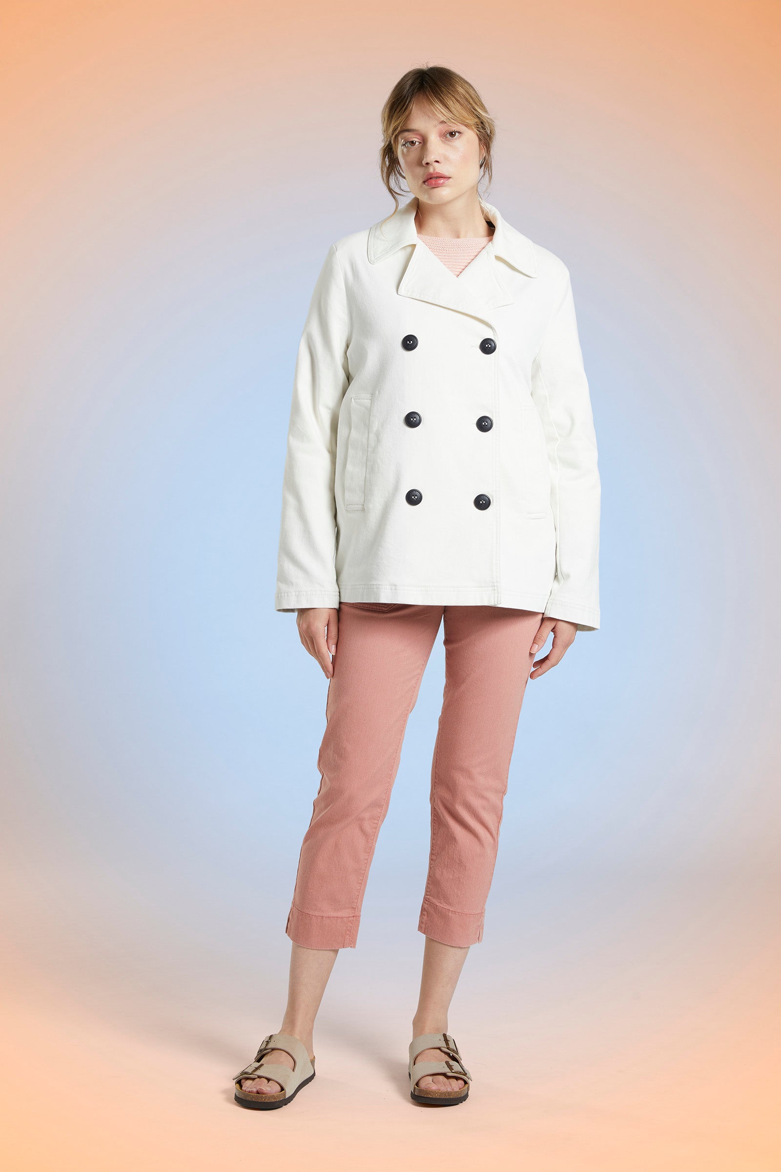 FRIAL cotton pea coat