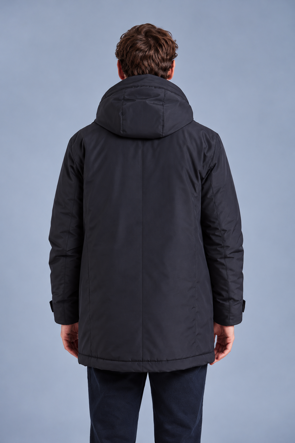 Manteau long à capuche HALARIS