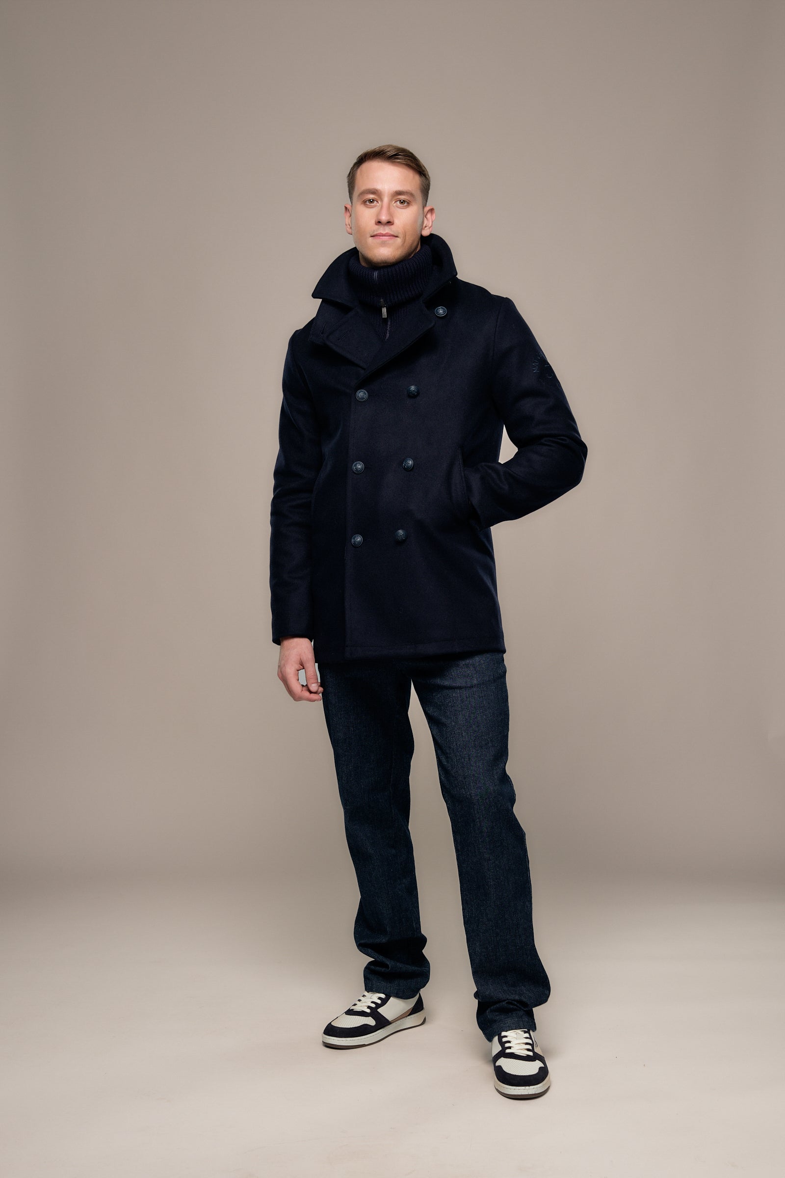 HOMY Long pea coat