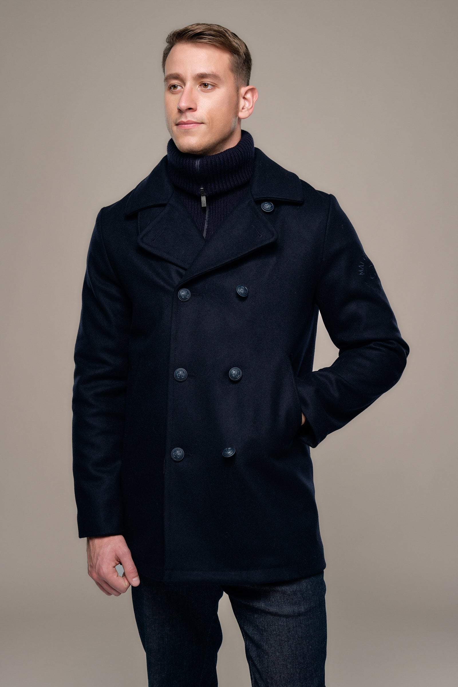 HOMY Long pea coat