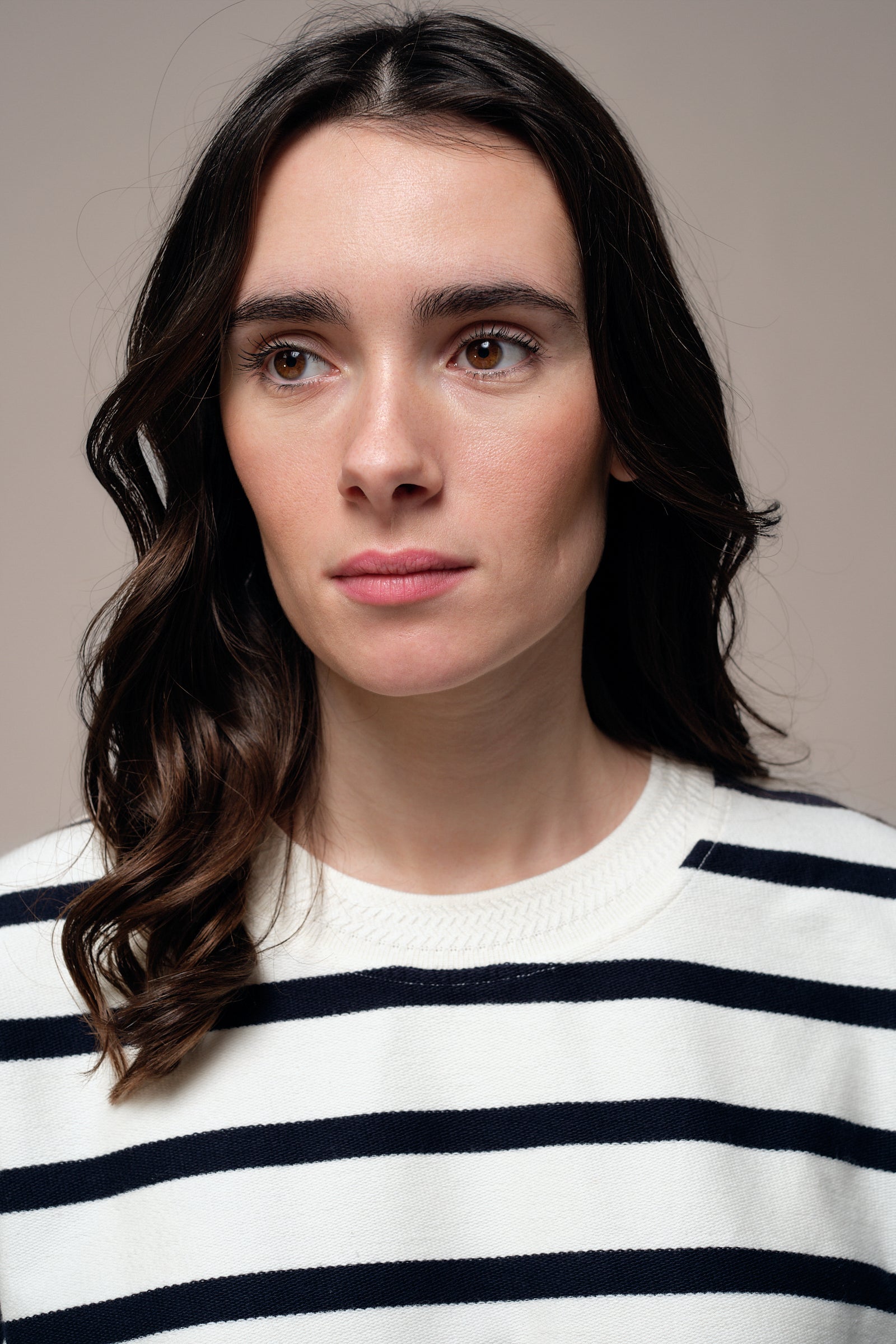 MIKELI Striped Sweatshirt