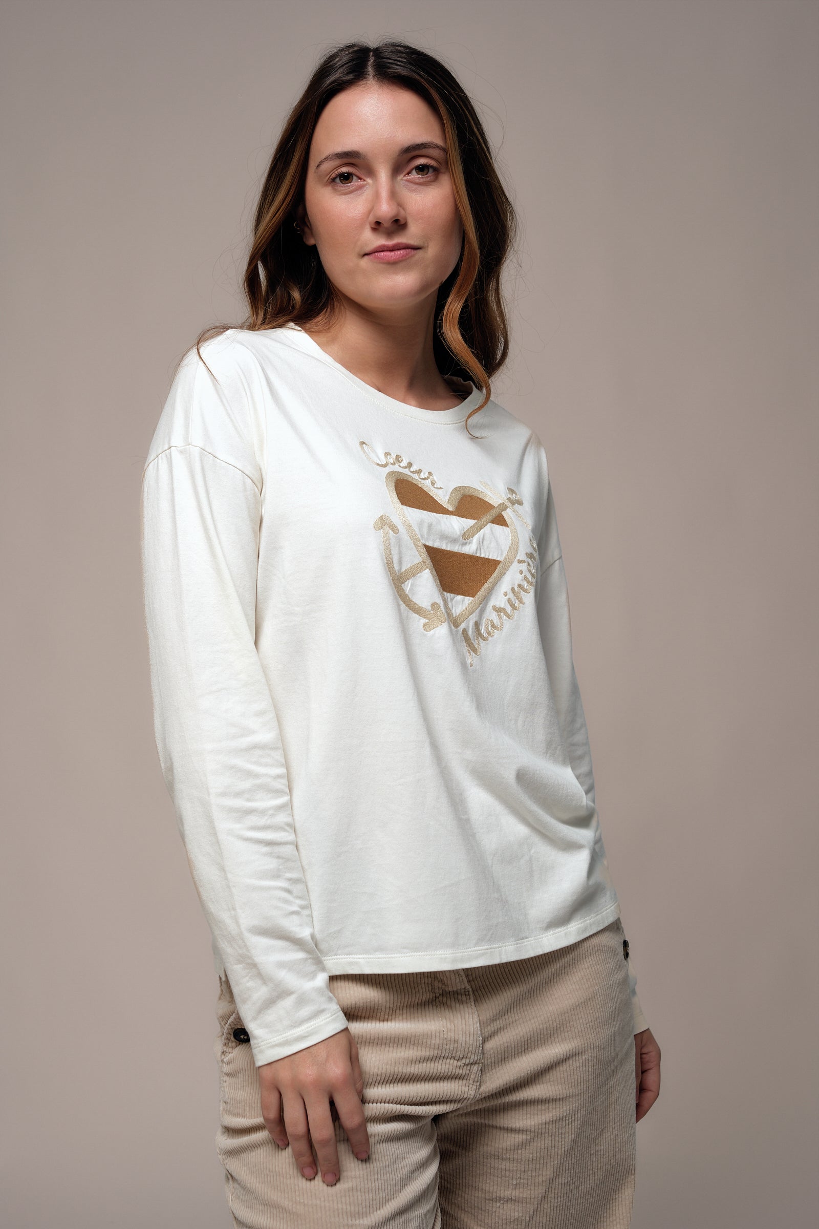 T-shirt brodée MILLE