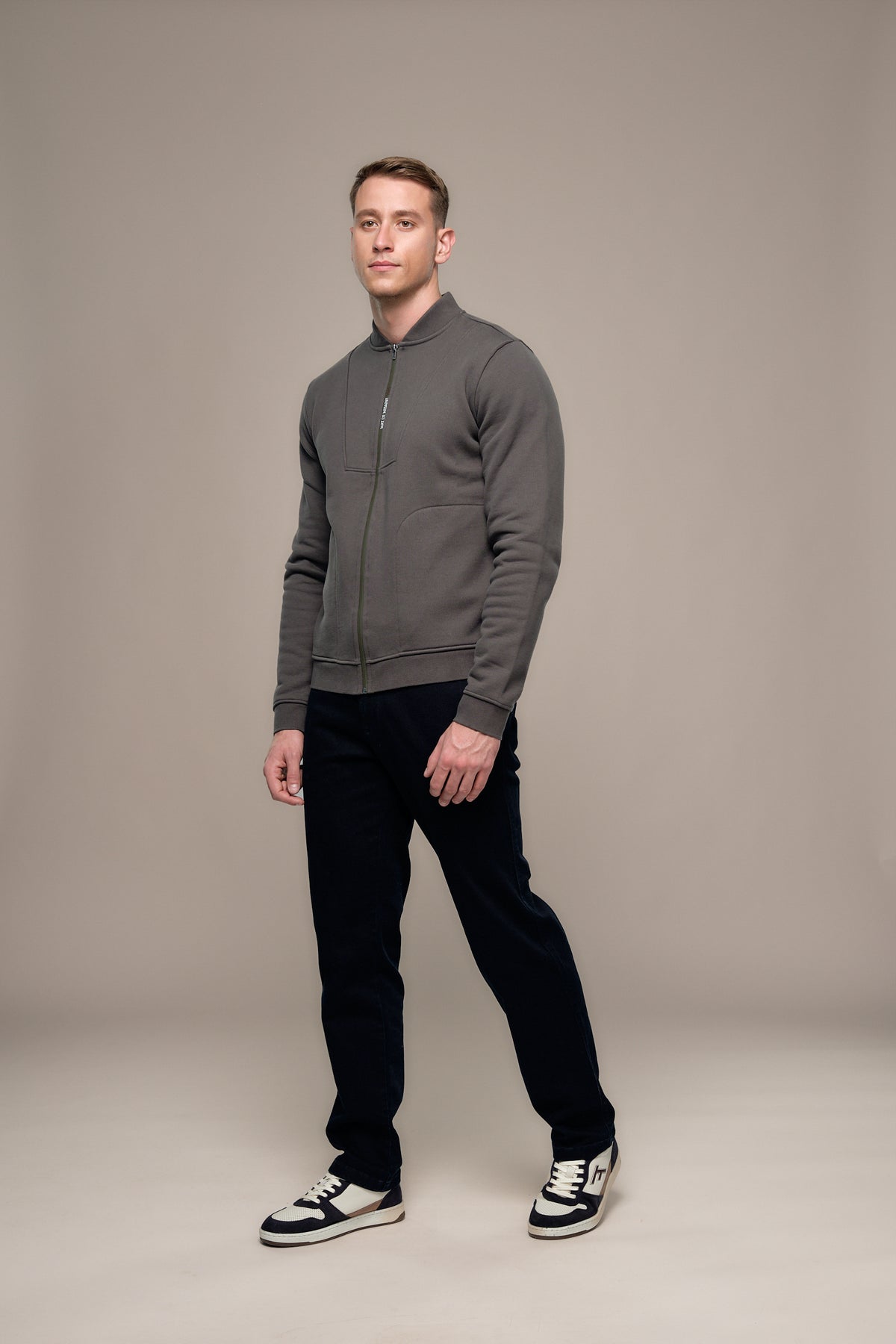 Cardigan zippé MORTEN