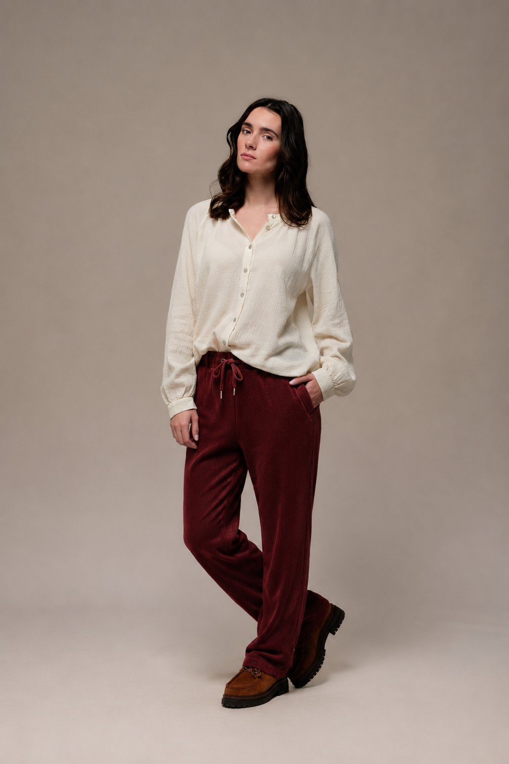 Pantalon en velours PAGAIE