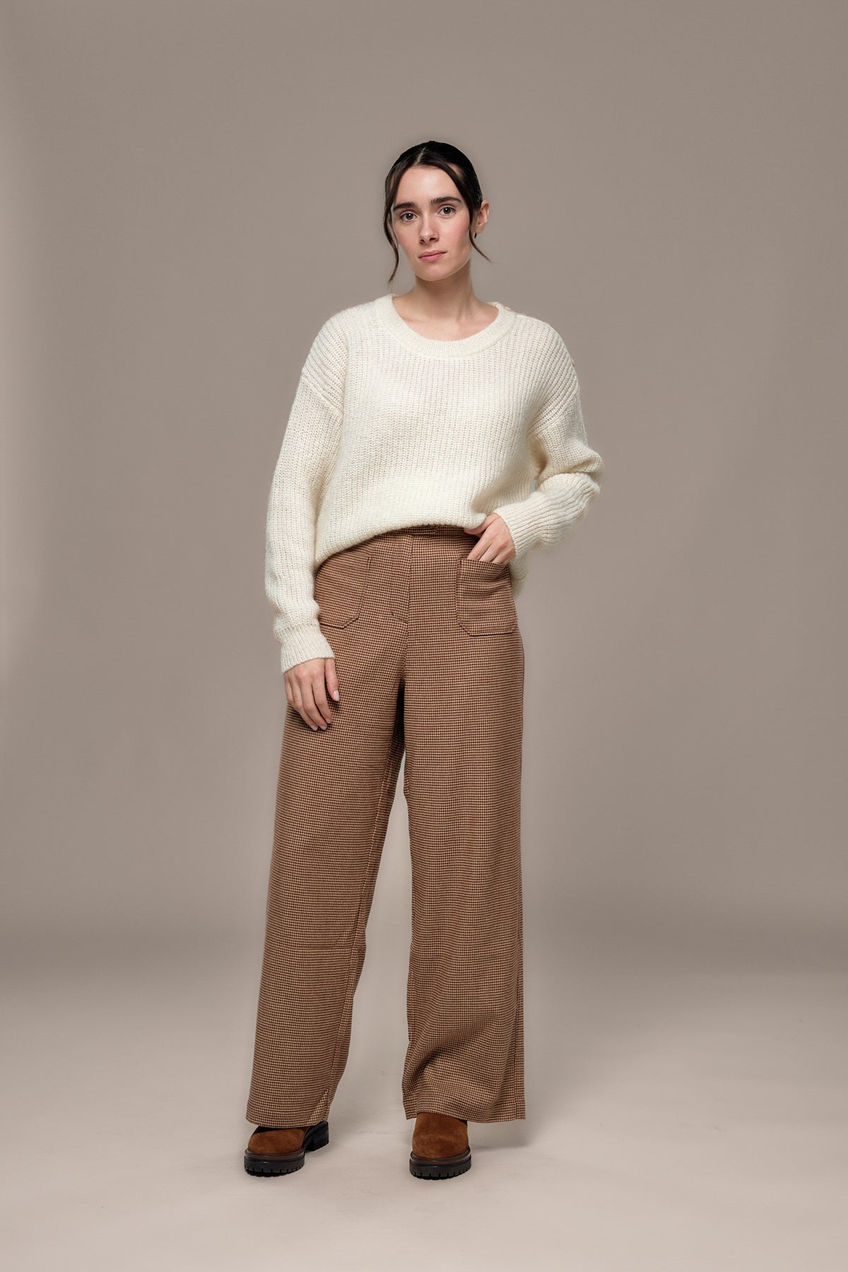 Pantalon pied-de-poule PAVILLON