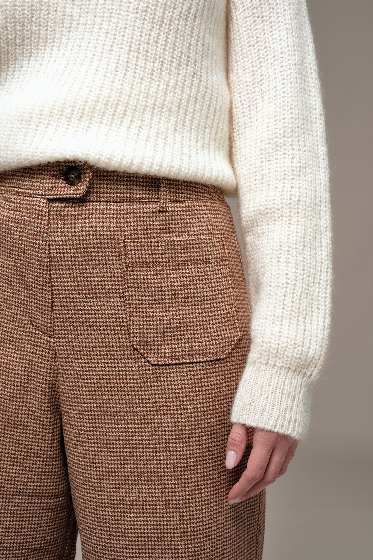Pantalon pied-de-poule PAVILLON