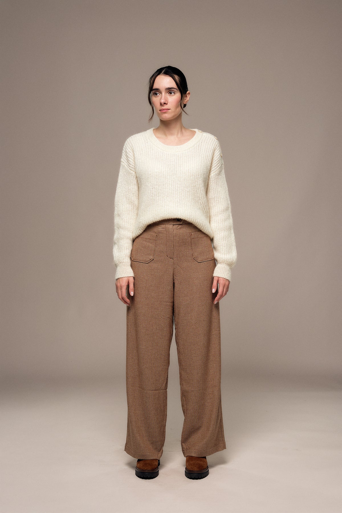 Pantalon pied-de-poule PAVILLON