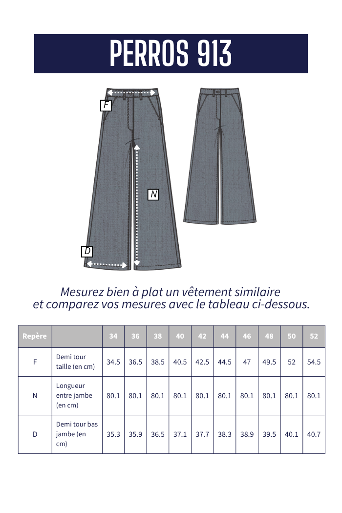 Jean large PERROS