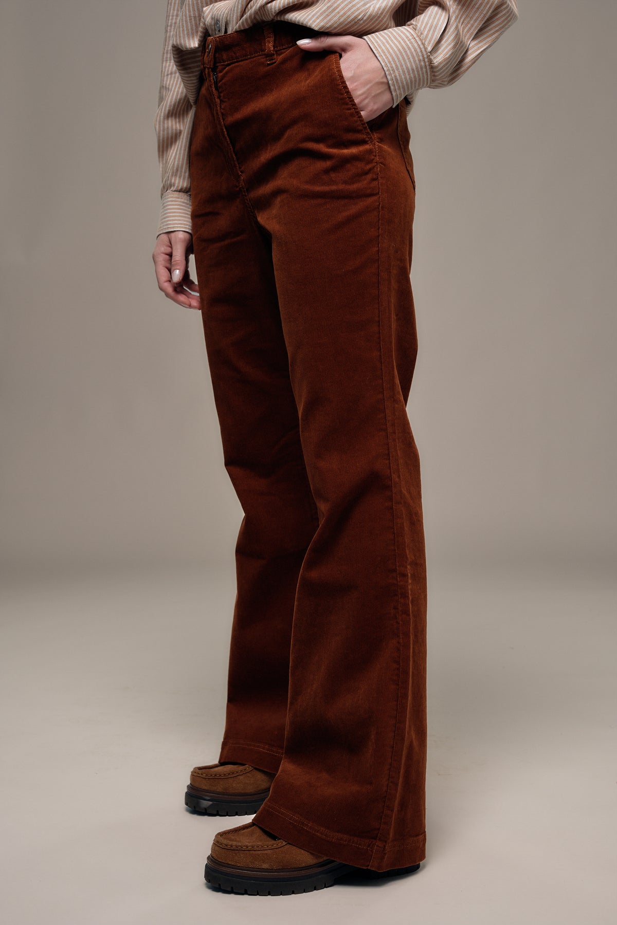 Pantalon en velours PLOUESCAT