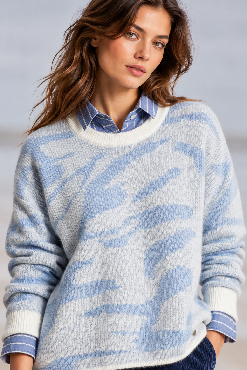 Pull jacquard TERVOLA