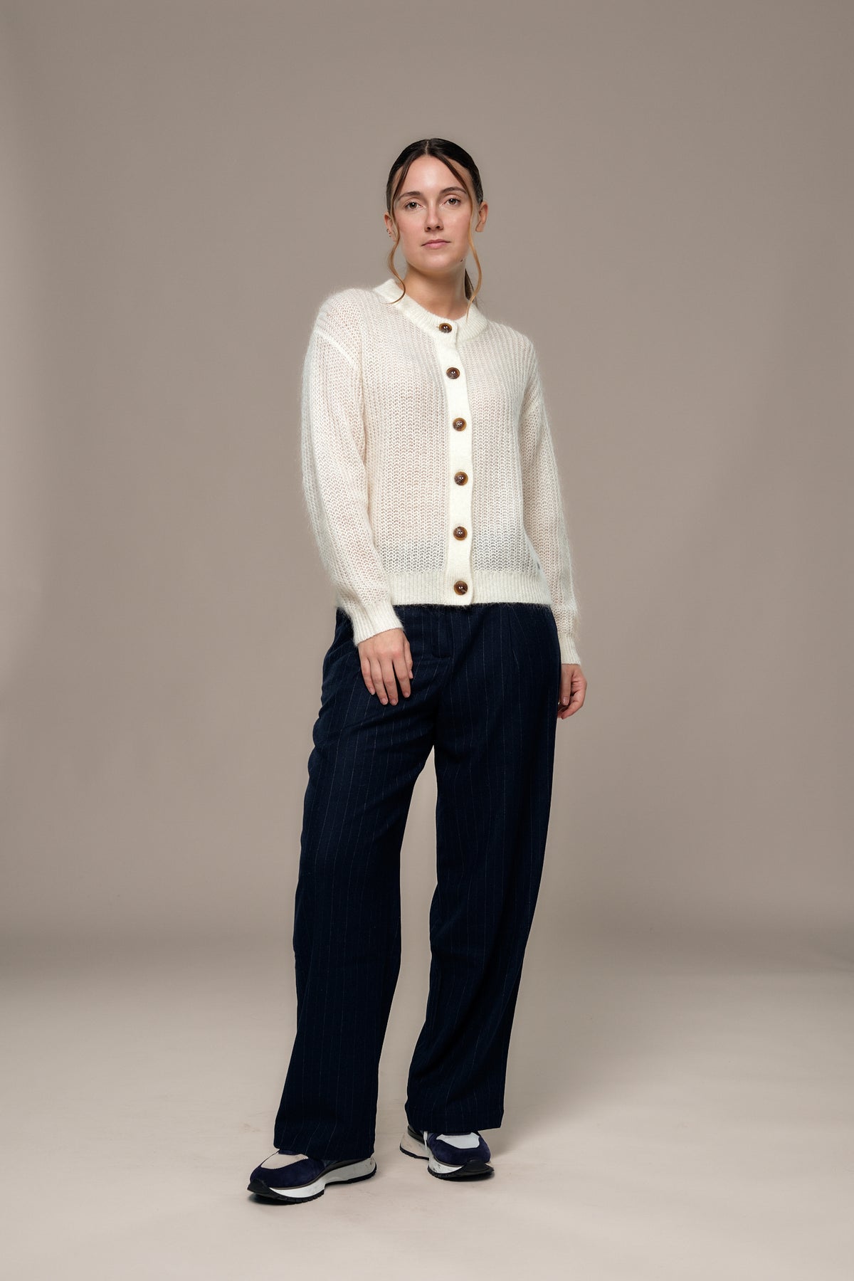 Cardigan boutonné THEA