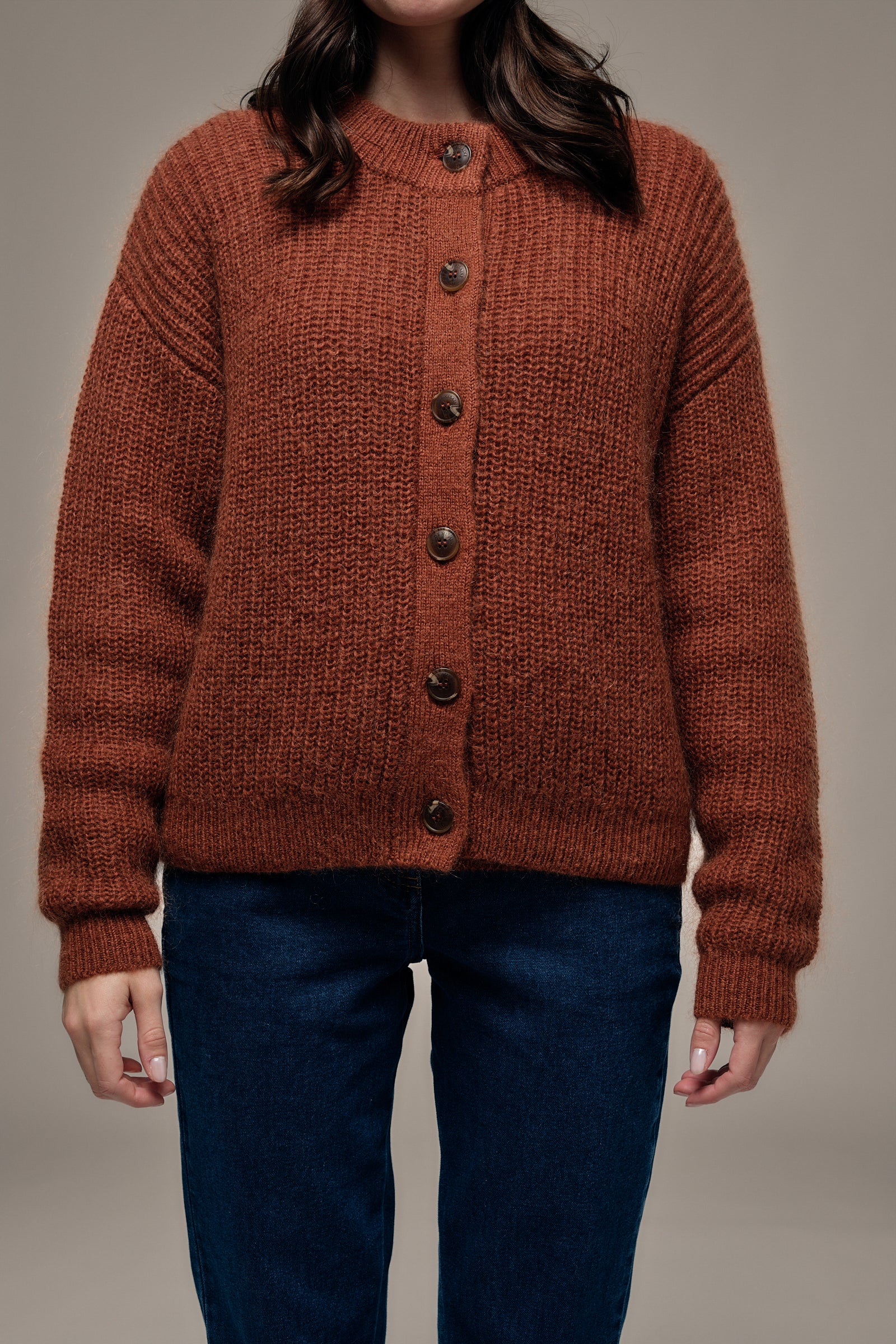 Cardigan boutonné THEA
