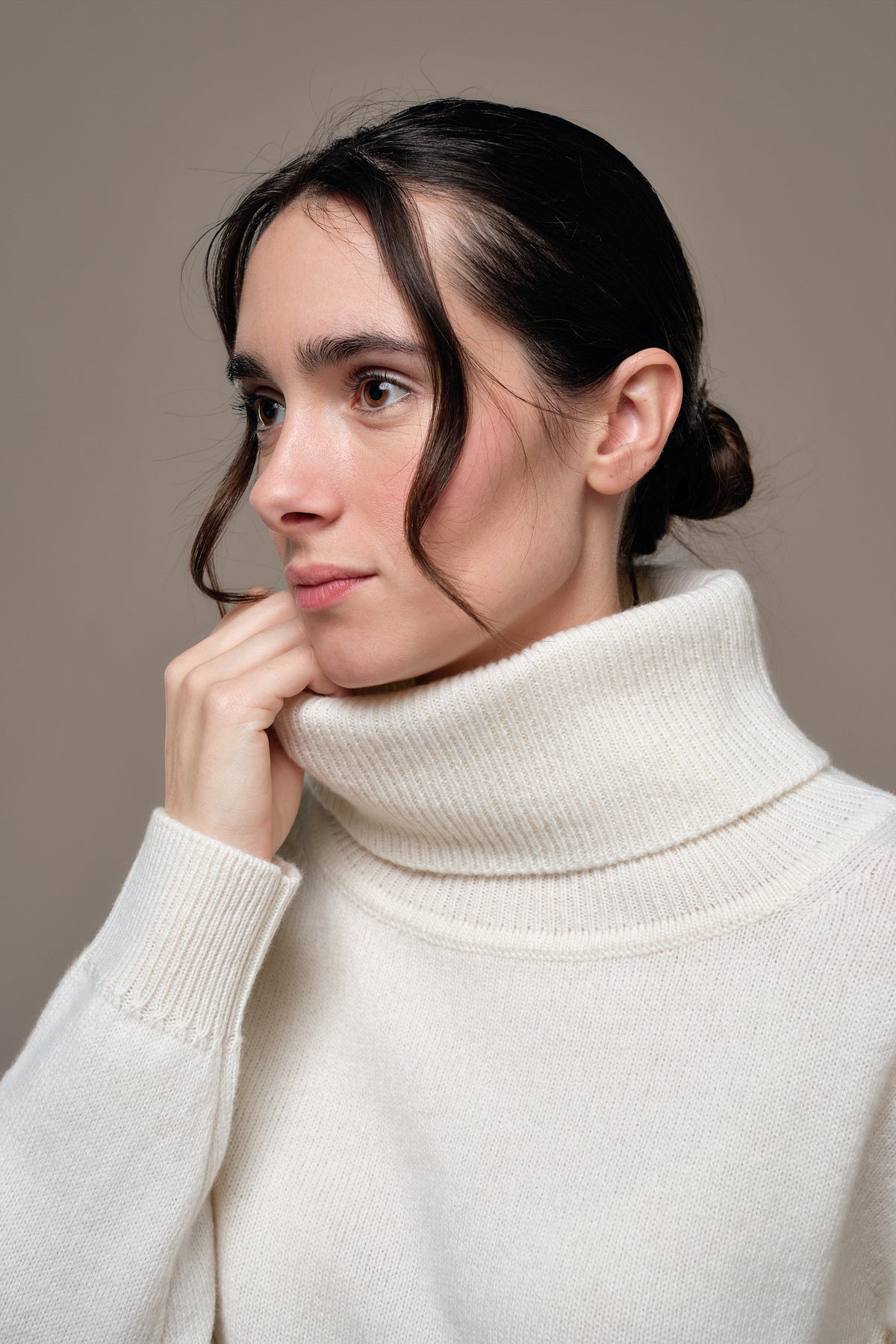 Pull col roulé TISCALI