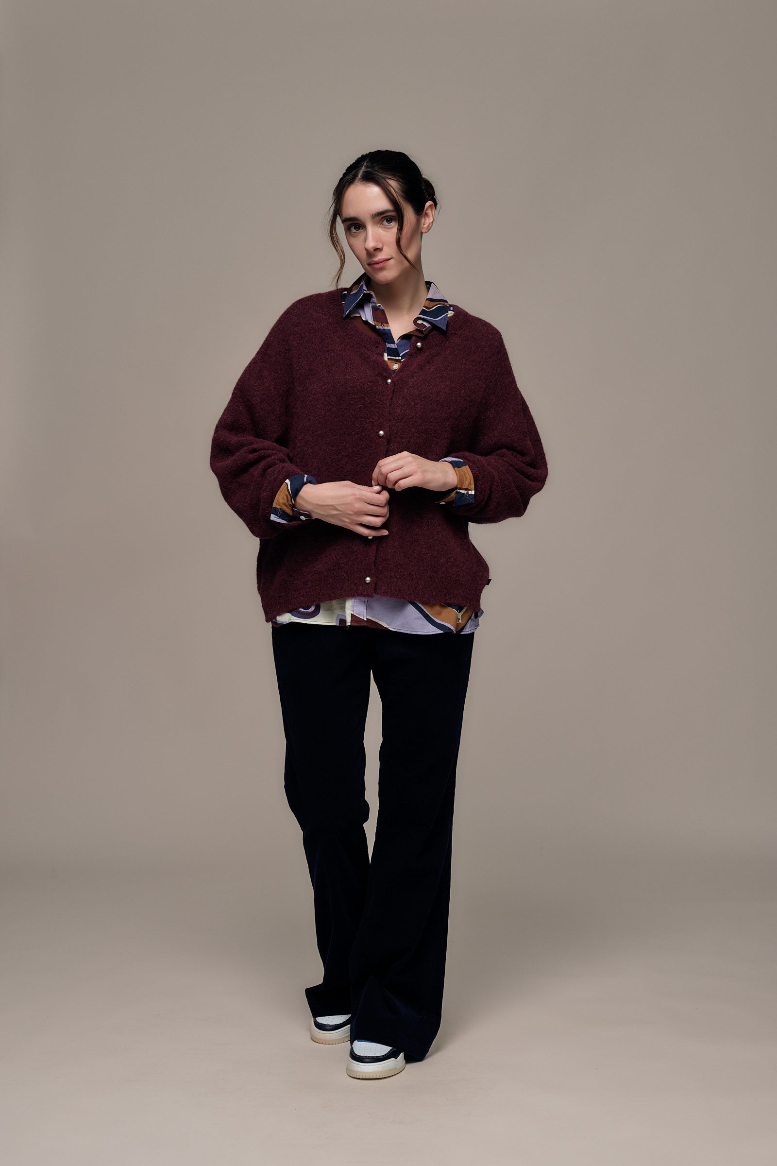 Cardigan boutonné TOBY
