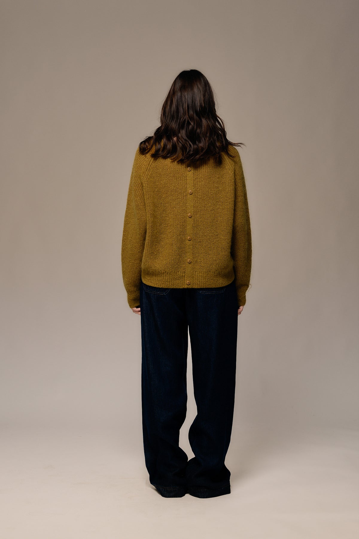TOPAZO jumper with buttoned back