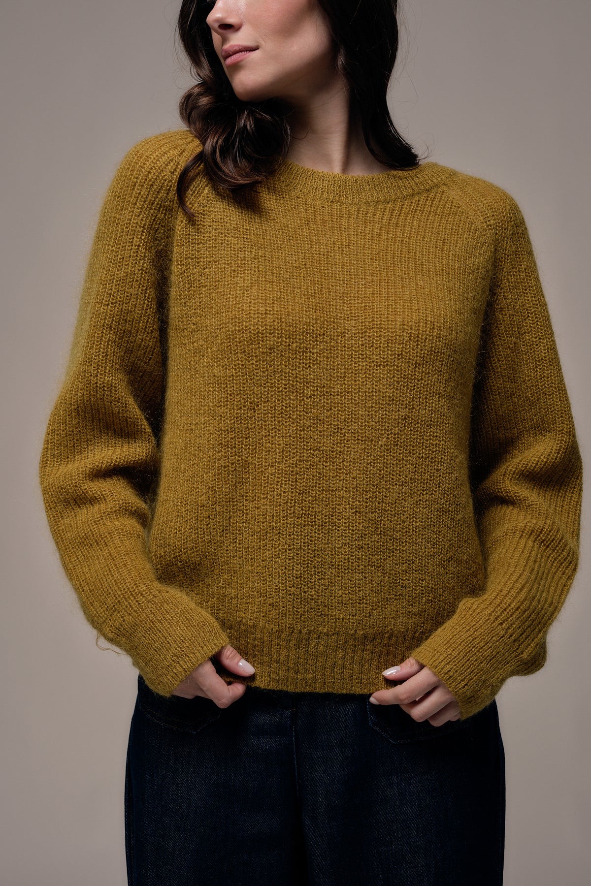 Pull TOPAZO dos boutonné