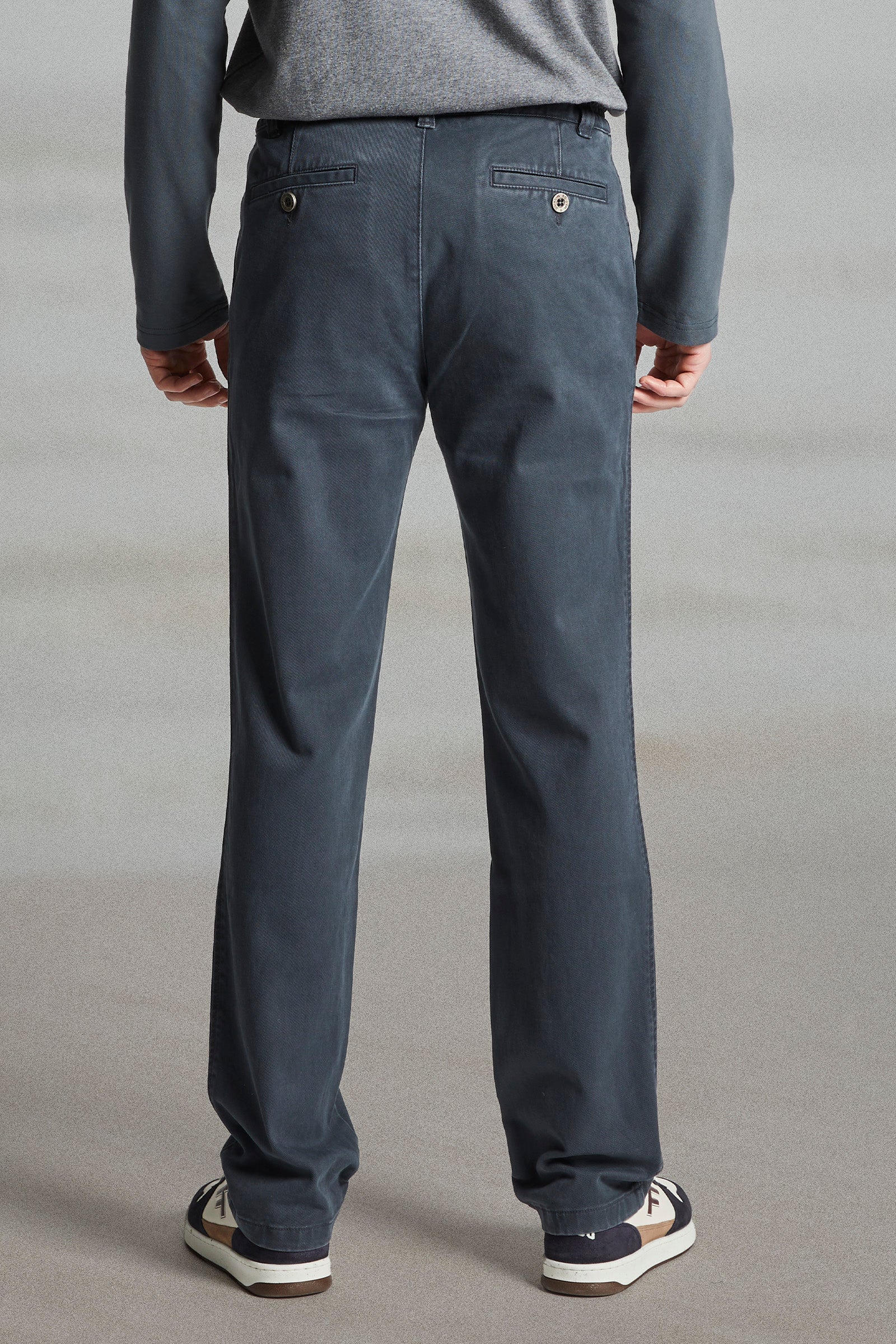 TRANSAT elasticated waist chino pants