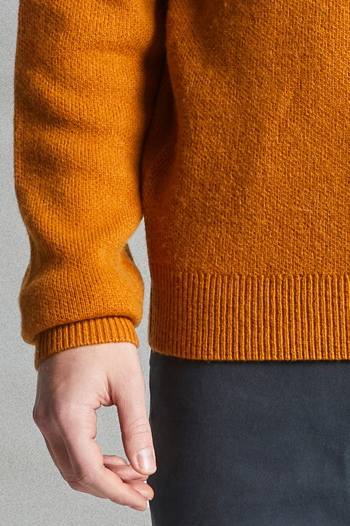 TUFFLE Zip-Up Trucker Sweater