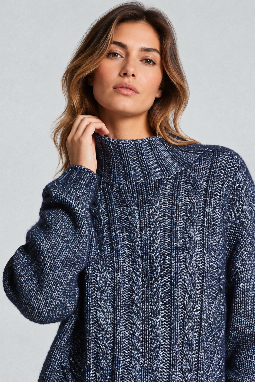 Pull torsadé TYNDA