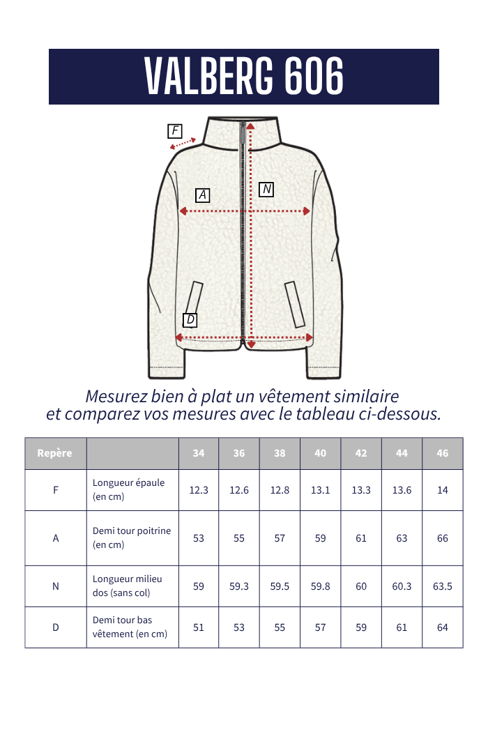 Veste zippée VALBERG