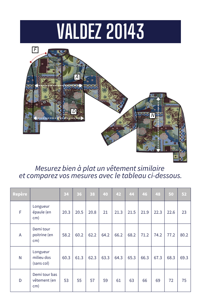 Veste courte VALDEZ