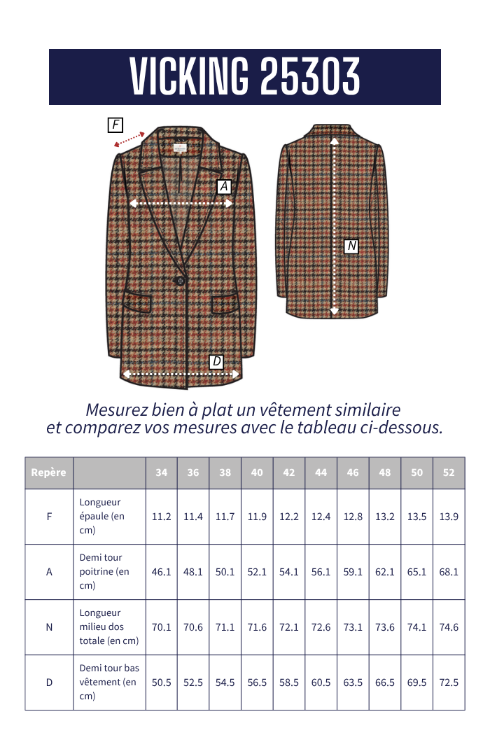 VICKING Houndstooth Blazer