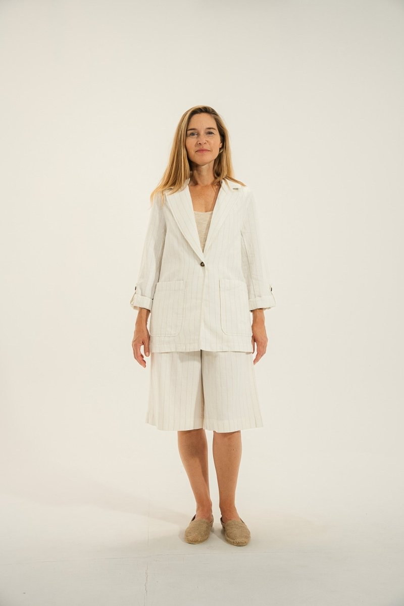 Bermuda élastiqué dos en jacquard BRESIL - Mat de Misaine