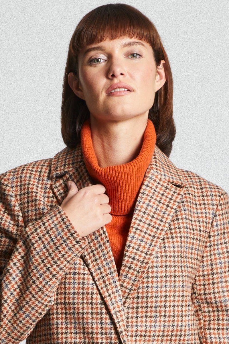 Blazer en motif pied de poule VICKING - Mat de Misaine