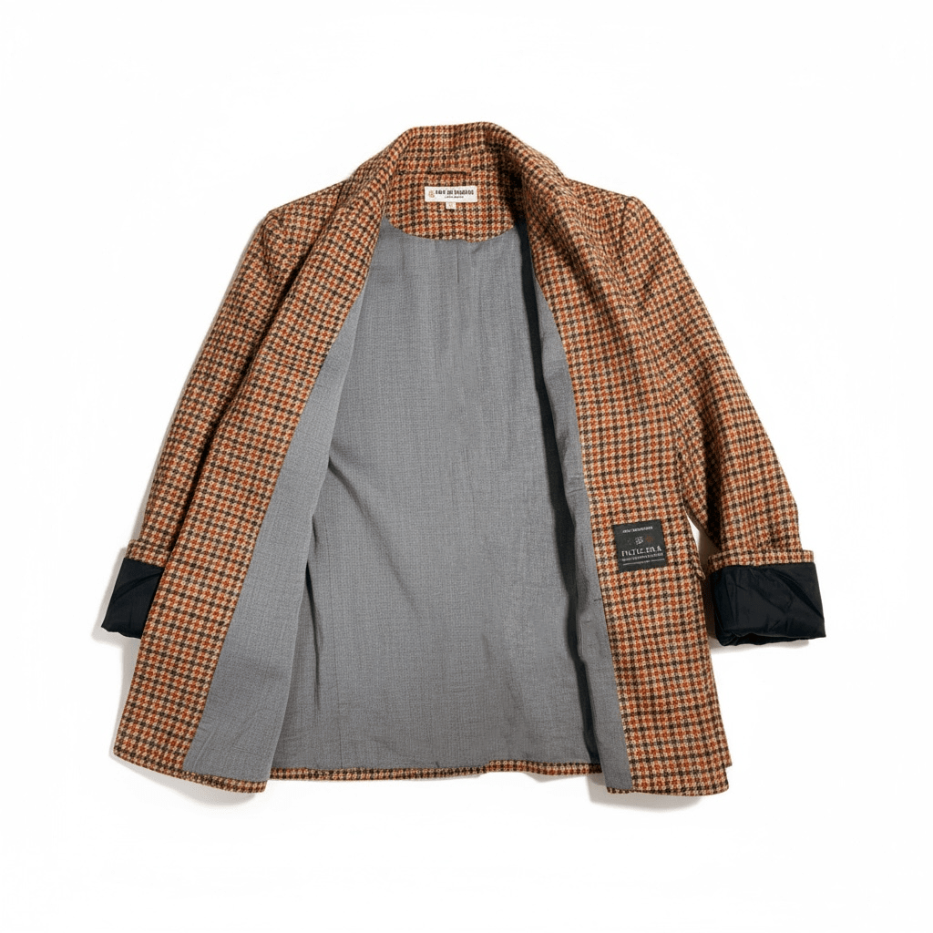 Blazer en motif pied de poule VICKING - Mat de Misaine