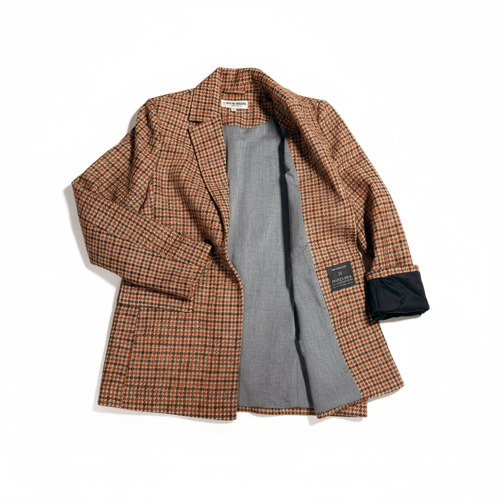 Blazer en motif pied de poule VICKING - Mat de Misaine