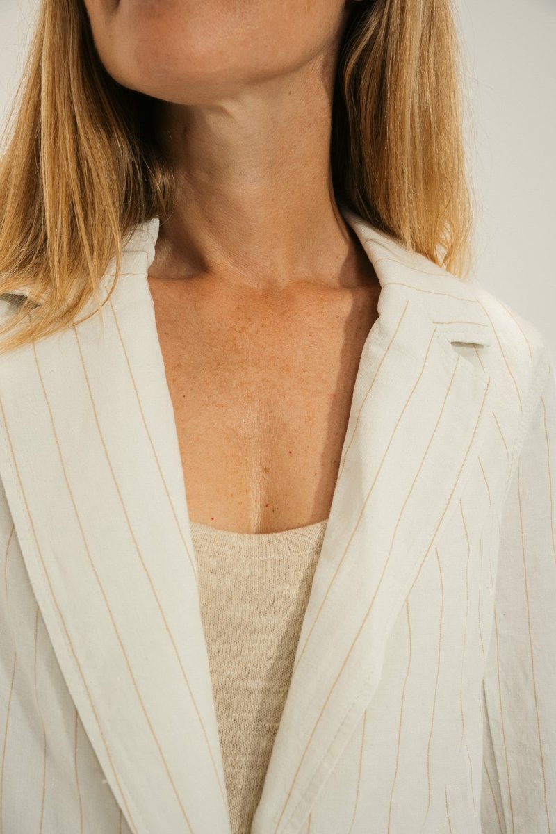 Blazer rayé VECCHIO - Mat de Misaine