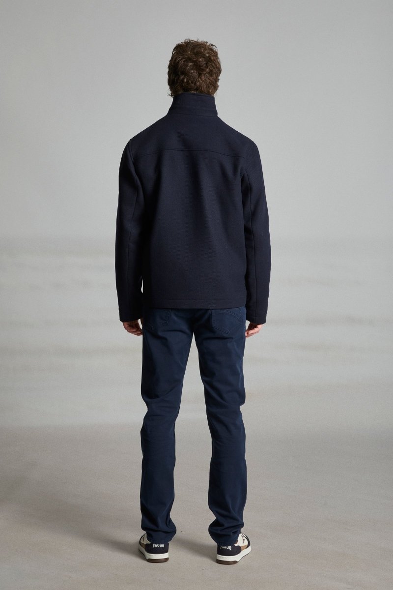 Blouson en drap de laine BARNES - Mat de Misaine