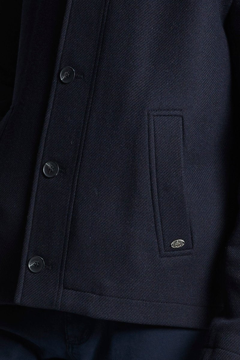 Blouson en drap de laine BARNES - Mat de Misaine