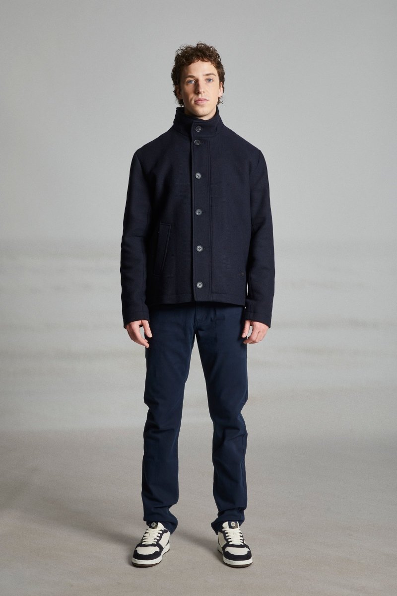 Blouson en drap de laine BARNES - Mat de Misaine