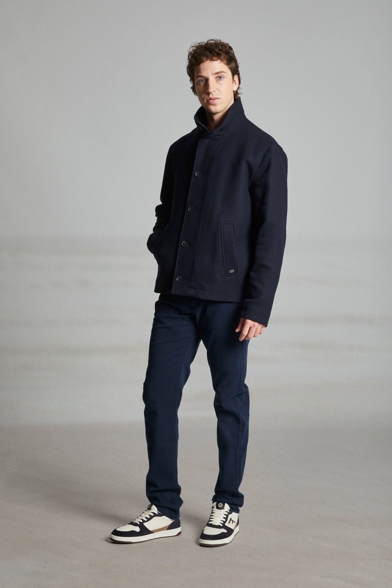 Blouson en drap de laine BARNES - Mat de Misaine