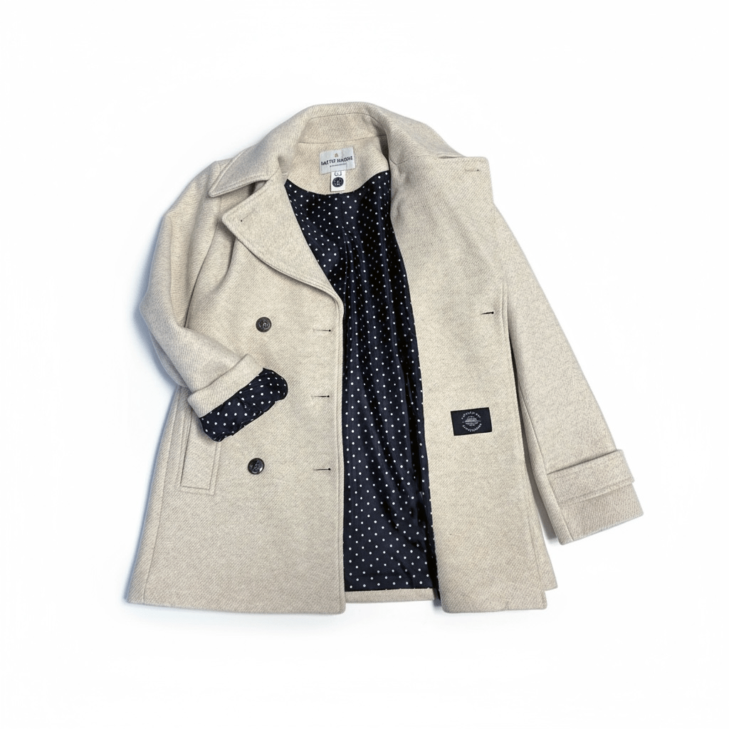 Caban en drap de laine FALAISE - Mat de Misaine