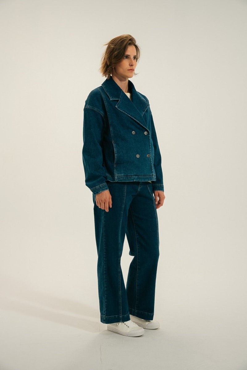 Caban en jeans FARO - Mat de Misaine