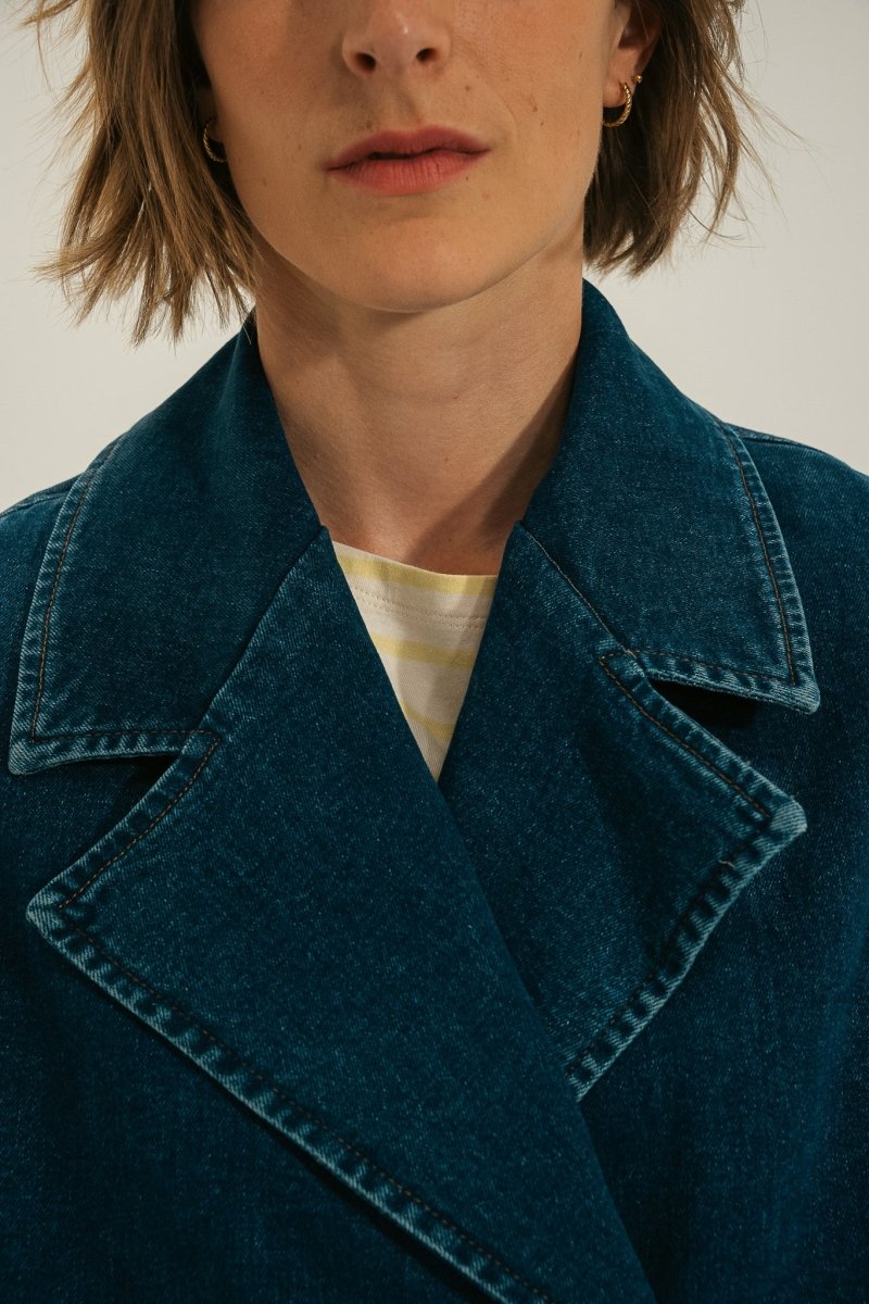 Caban en jeans FARO - Mat de Misaine