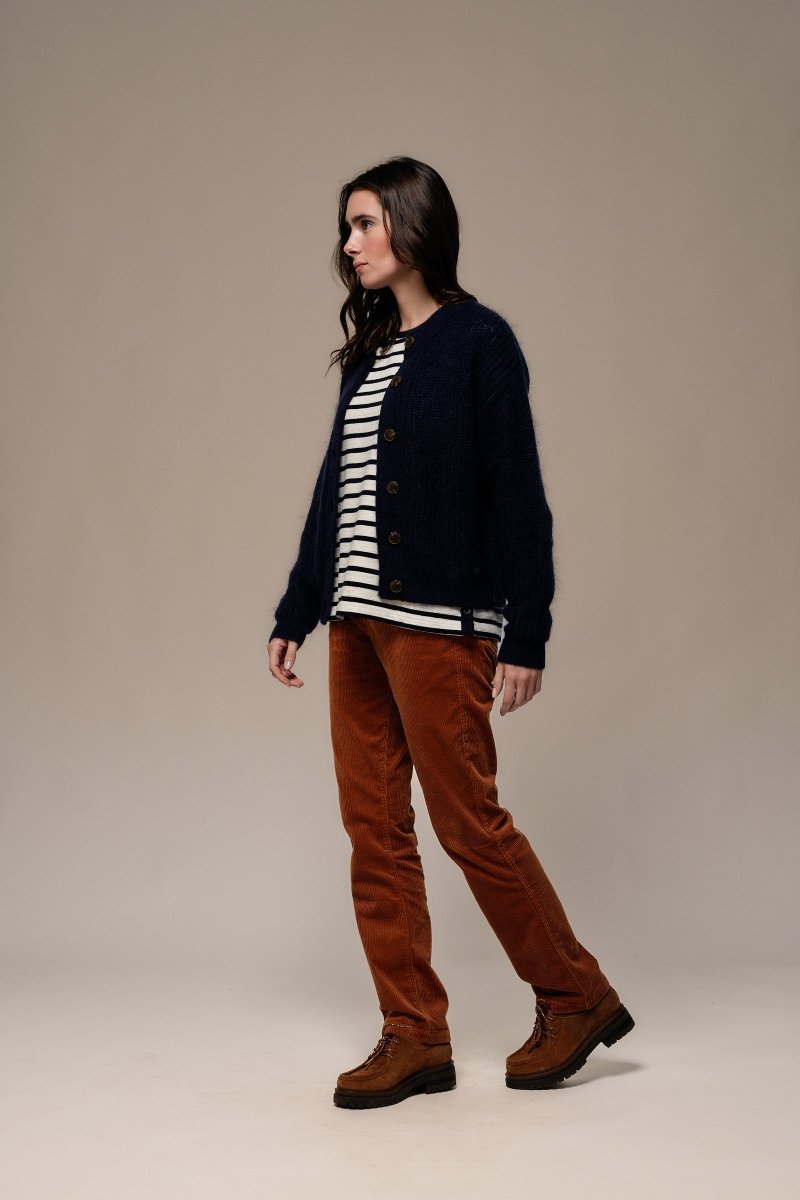Cardigan boutonné THEA - Mat de Misaine